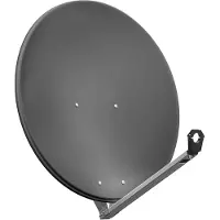 Wentronic 67333, 10,7 - 12,75 GHz, 38,8 dBi, Förskjuten, Antracit, Gjuten aluminium, 800 mm