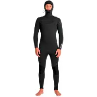 Quiksilver E Session 5/4/3 Mm Långärmad Våtdräkt Med Huva Och Dragkedja På Bröstet