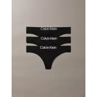 Calvin Klein 3 Pack Thongs Extra Soft Cotton Stretch