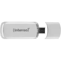 Intenso Flash - USB flash-enhet - 128 GB - USB-C 3.1 Gen 1 - vit