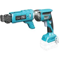 Dedra batteridriven gips-/gipsskruvdragare utan borstar med matning SAS+ALL18V