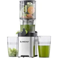 Amzchef CE-ZM1902B-SV långsam saftpress