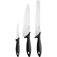 Fiskars 3- delar kniv set Essential 1065583