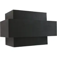 Steinhauer LED vägglampa Muro, dimbar, Svart, Vardagsrum / matsal, Metall, Modern, LED-vägglampa, vägglampa inomhus