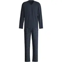 Calida Pyjamas lång blå / safir
