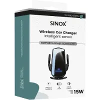 Sinox PRO trådlös laddare 15W svart