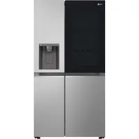LG GSGV80PYLL side-by-side-kylskåp 635 l, energiklass E, 91,3 cm, Prime Silver