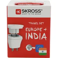 Skross 1.500215-E Reseadapter CO W to IND