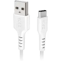 SBS TECABLEMICROC15W USB-A - USB-C-kabel 1,5 m - Vit