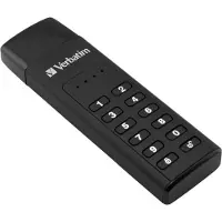 Verbatim Keypad Secure USB-minne 32 GB Svart 49430 USB-C