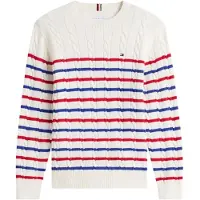 Tommy Hilfiger Cable Knit Crew Neck Jumper