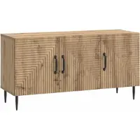 vidaXL TV-skåp Artisan-ek 99 x 34,5 x 50 cm Konstruerat trä