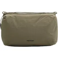 Topologie - Väskor - Bottle Sacoche Large Moss Papery för Unisex - Grön