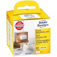 Avery Zweckform Etikettrulle 101 x 54 mm Papper Vit 220 st Permanent AS0722430 Fraktetiketter