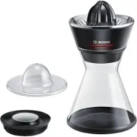 Bosch Citruspress - - MCP72GPB VitaStyle Citro - Svart / borstat rostfritt stål - 40 W - LED - 1 L glasbehållare - universalkon