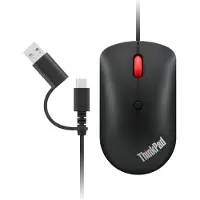 Lenovo ThinkPad Compact WiFi mus Sladd Optisk Svart 4 Knappar 800 dpi, 1600 dpi, 2400 dpi