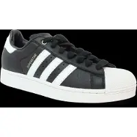 Adidas Originals Låg sneaker 'SUPERSTAR II' svart / vit