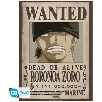 Abystyle Abysse One Piece - Wanted Zoro Wano Poster Chibi (52x38cm) (gbydco624) (3DS)