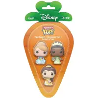 Funko POP! Pocket Disney Carrot Princesas Cenicienta Tiana Bella Nyckelring