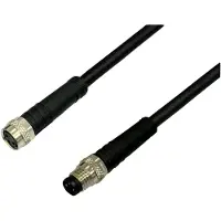 Bkl Electronic sensor-/aktor-anslutningskabel M8 rak koppling, 5 m (poler): 4 1 st