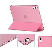 Tech-Protect iPad 2022/2025 SmartCase Pen Hybrid Tri-Fold Folio Fodral - Kristall magenta