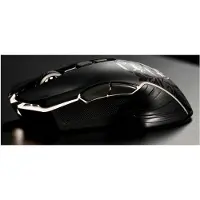 Pixminds Lexip X Ubisoft Tattoo - Assassin's Creed Black Flag: Resynced - mus - 7 knappar - trådlös - 2.4 GHz - trådlös USB-mottagare - svart - hängande låda