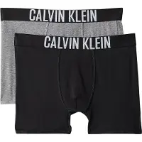 Calvin Klein 2 Pack Boys Boxer Briefs Intense Power