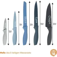 MasterChef Nordic Knivset med 5 knivar - Känd från Sveriges Mästerkock