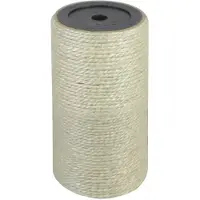vidaXL Klöspelare för katt 8x15 cm 10 mm beige