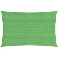 vidaXL Solsegel 160 g/m² ljusgrön 4x7 m HDPE