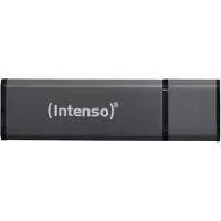 Intenso Alu Line USB-minne 64 GB Antracit 3521491 USB 2.0