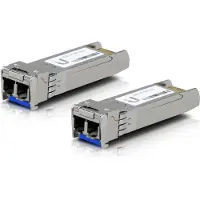 Ubiquiti U Fiber Single-Mode - SFP+ sändar/mottagarmodul - 10GbE - LC enkelläge - upp till 10 km - 1310 nm (paket om 20)