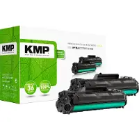 KMP Toner Ersätter HP, Troy HP 78A (CE278A) Kompatibel 2-pack Svart 2100 sidor H-T152D 1230,0021