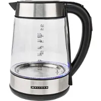 Melissa 16130311 Vattenkokare Silver, Transparent Kapacitet: 1.7 l