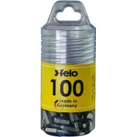 Felo Industrial C 6.3x25mm T10 Torx-bits 100 Enheter