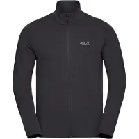 Jack Wolfskin Men's Litestride Full Zip Black