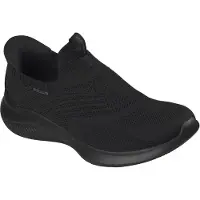 SKECHERS Ultra Flex 4.0 Pure Dream Textil Dam Svart Knit/Trim Sneakers