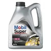 Mobil Super 2000 X1 10W40 semisyntetisk olja, 4 L