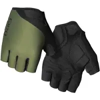 Giro Jag Trail Gloves Short Dark Green, Size S