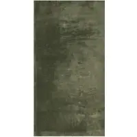 vidaXL Mjuk matta HUARTE med kort lugg tvättbar skogsgrön 80x150 cm