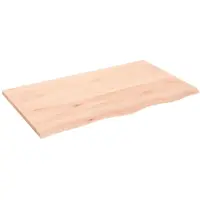 vidaXL Bordsskiva 100x60x2 cm obehandlad ek