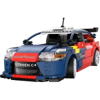 Deqube 1:18 Citroën C4 Wrc Sebastian Loeb App+rc Byggspel 329 Bitar