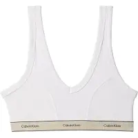 Calvin Klein Lightly Lined Triangle Bralette Heritage Cotton Stretch