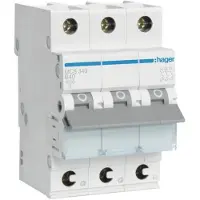Hager MCS340 MCS340 Automatsäkring 3-polig 40 A 400 V