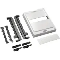Hager UE21A5 Komponent Universal-universell N 300x250mm f. SLS på SAS-system 40mm vågrätt Modul Renvit (RAL 9010) 4-polig 250 A 1 st