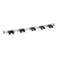 TOOLFLEX Alu-skena 900 mm med 5 hållare