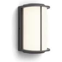 Philips Reese 929004140801 LED-utomhusväggbelysning LED 4.3 W Antracit