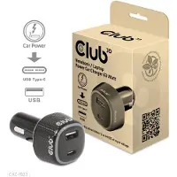 Club 3D CAC-1922 USB-laddare 63 W 1x USB-A, 1x USB-C Svart Inomhus