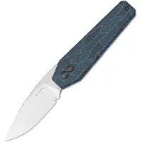 Kizer Cutlery Tomb V3692A3 Stonewashed Nitro-V, Blue/Black G-Mascus, pocket knife, Bradley Diaz design