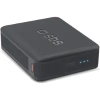 SBS TEBB10000HDPD20K, 10000 mAh, Litium Polymer (LiPo), Adaptive Fast Charging, 20 W, Svart